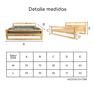 Cama Motion Care Gris con Base Manhattan