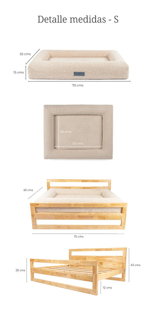 Cama Essential + Base Manhattan + Rampa Oxford
