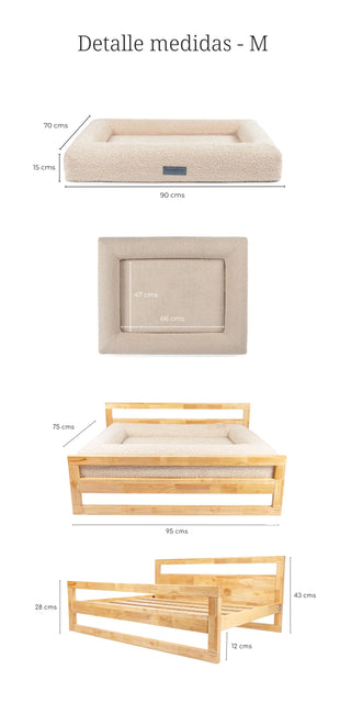 Cama Essential + Base Manhattan + Rampa Oxford