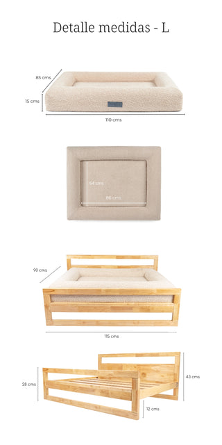 Cama Essential + Base Manhattan + Rampa Oxford
