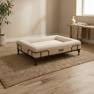 Cama Essential Memory Foam Beige con Base Soho