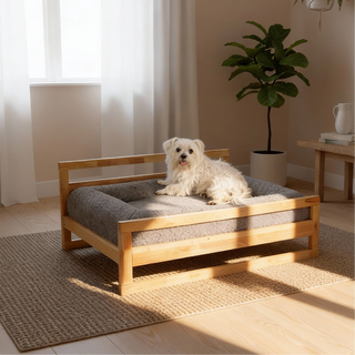 Cama Essential Memory Foam Gris con Base Manhattan