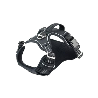 Arnés acolchado anti tirones y doble gancho