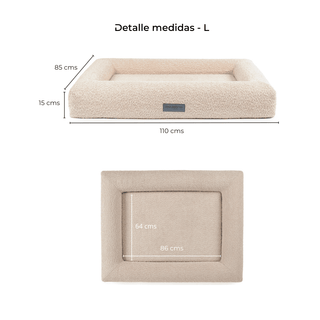 Cama Essential Memory Foam Beige
