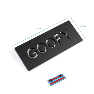 Placa 3D Nombre Mascota