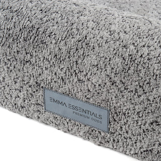 Cama Essential Memory Foam Gris con Base Artisan Lenga