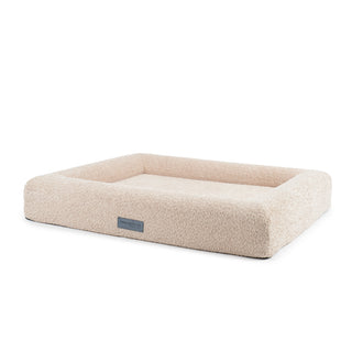 Cama Essential Memory Foam Beige con Base Manhattan