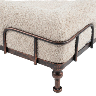 Cama Essential Memory Foam Beige con Base Soho