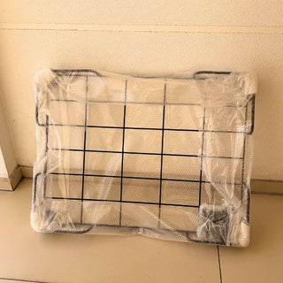 Cama Ortopédica Memory Foam Azul con Base Velvet - Open Box