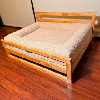 Cama Essential Memory Foam Beige con Base Manhattan M - Open Box