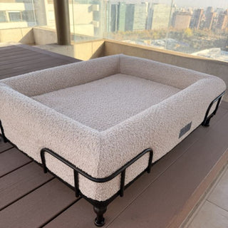 Cama Essential Memory Foam Beige con Base Soho M - Open Box 3