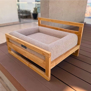 Cama Essential Memory Foam Beige con Base Manhattan S - Open Box