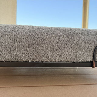 Cama Essential Memory Foam Gris con Base Soho M - Open Box 1