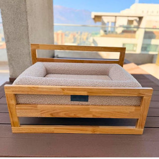 Cama Essential Memory Foam Beige con Base Manhattan S - Open Box
