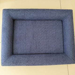Cama Ortopédica Memory Foam Azul con Base Velvet - Open Box