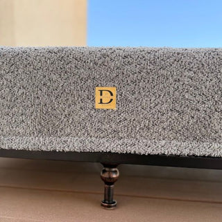 Cama Huge Memory Foam Gris con Base Soho L - Open Box