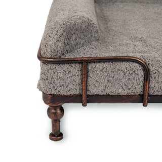 Cama Motion Care Gris con Base Soho