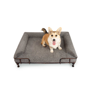 Cama Motion Care Gris con Base Soho