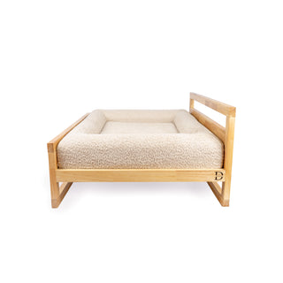 Cama Essential Memory Foam Beige con Base Manhattan