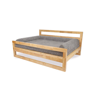 Cama Motion Care Gris con Base Manhattan