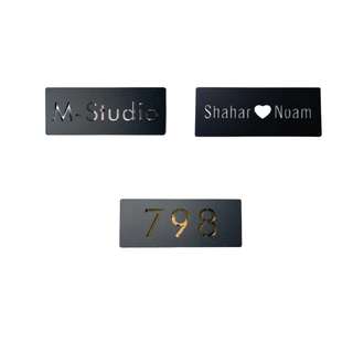 Placa 3D Nombre Mascota