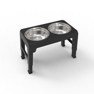 Alzador de platos para perros con altura ajustable