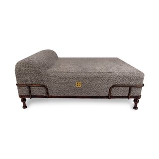 Cama Huge Memory Foam Gris con Base Soho