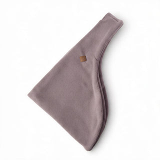 Fular de porteo para perros tela Polar color gris