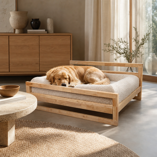 Cama Essential Memory Foam Beige con Base Manhattan