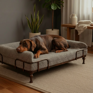 Cama Motion Care Gris con Base Soho