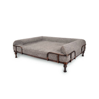 Cama Motion Care Gris con Base Soho