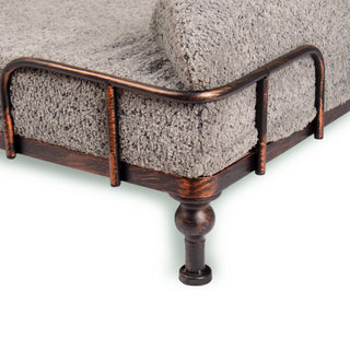 Cama Motion Care Gris con Base Soho