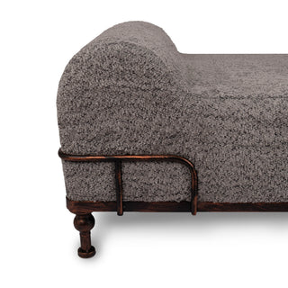 Cama Huge Memory Foam Gris con Base Soho